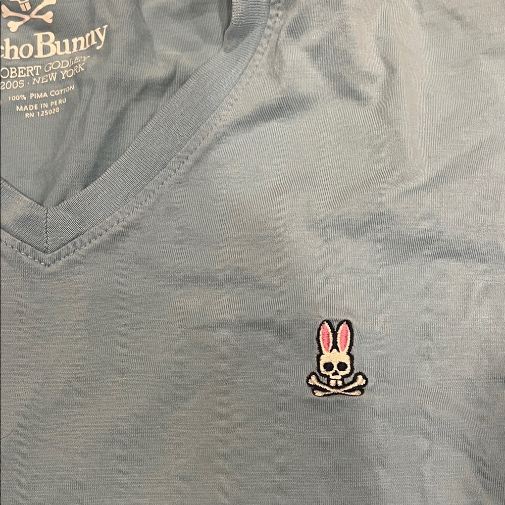 2 Psycho Bunny Short Sleeve Tee and 1 long sleeve